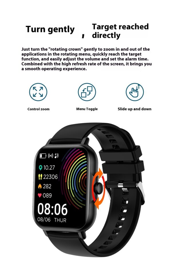 Bluetooth-compatible Calling Smart Watch Message Reminder Sports Heart Rate Sleep Monitoring - Image 9