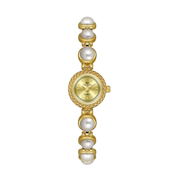 BS New Light Luxury Pearl Bracelet Women's Watch - Image 5