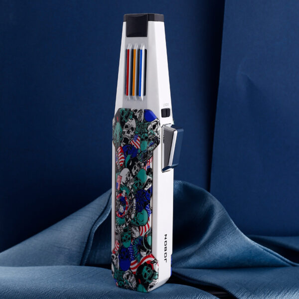 Personality Creative Windproof Straight Flush Pen Gas Lighter - Image 9