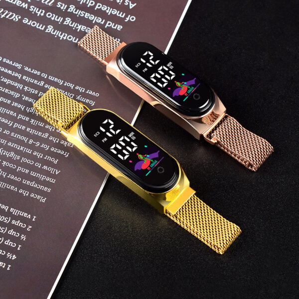 Innovative Colorful Waterproof Touch Screen Bracelet & Watch - Image 4