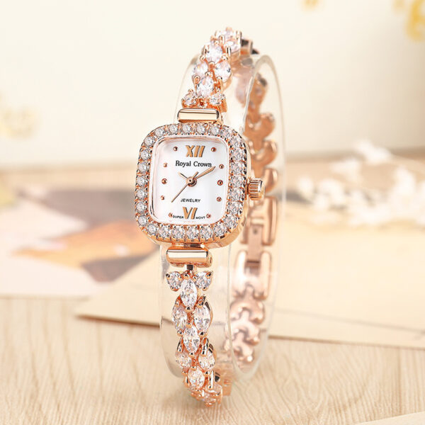 Watch Bracelet Quartz Full Star Diamond Women's Watch - Image 7