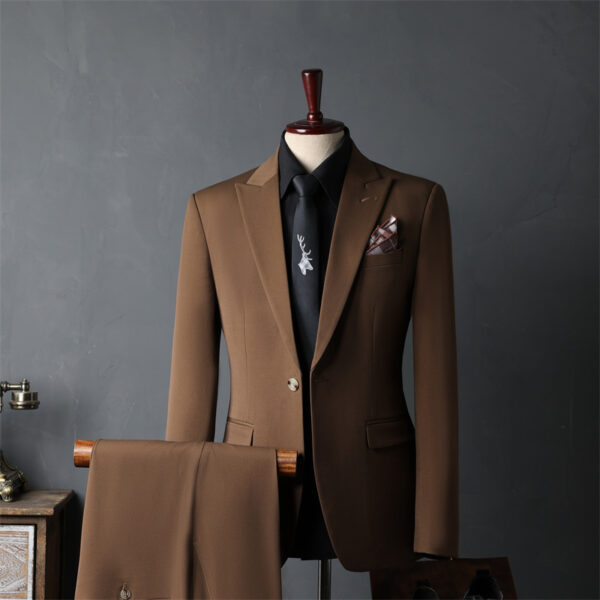 Bridegroom Wedding Suit Jacket Casual Clothing - Image 2