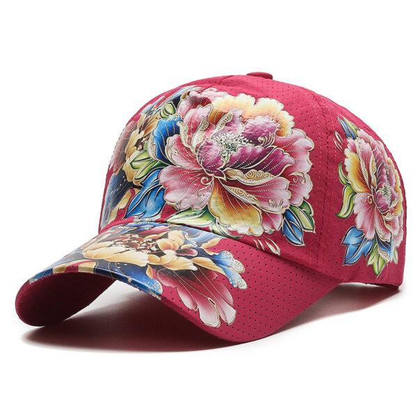 Hat Printing Men's And Women's Same Style Baseball Cap Sun Hat Peaked Cap - Image 5