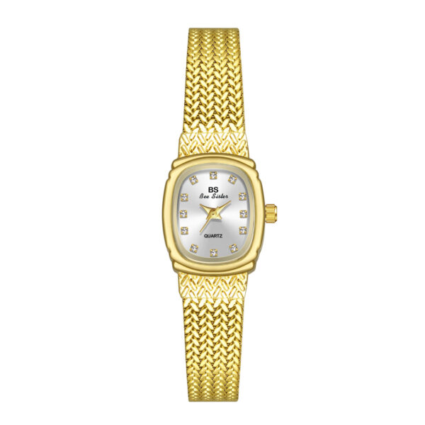 Light Luxury INS Wheat Table Simple Temperament Small Golden Watch - Image 4