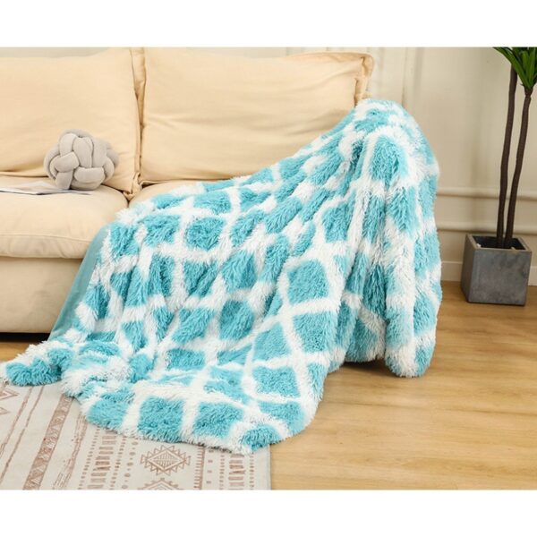 Tie Dyed Winter Double Layer Blanket - Image 4