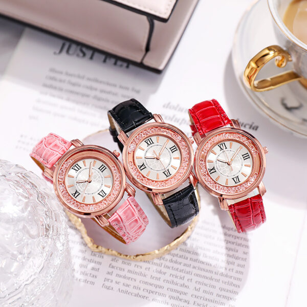 Quicksand Beads Watch Female Belt Quartz Watch - Image 2