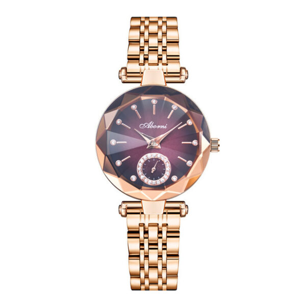 Women's Fashion Simple Cut Quartz Watch - Image 6