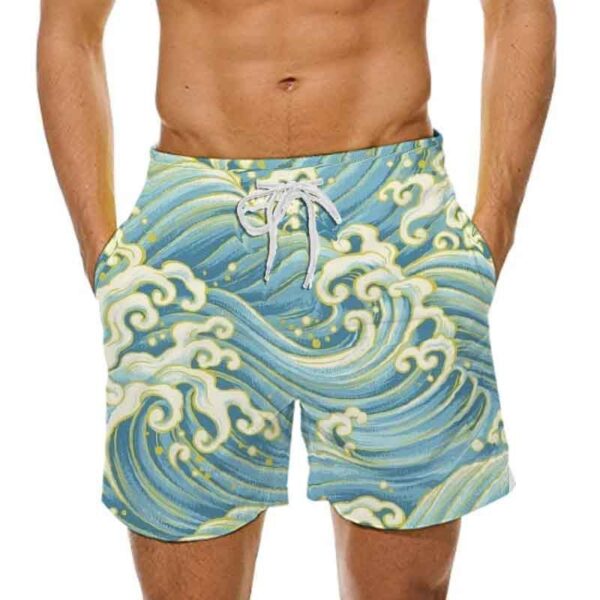 Sports Casual Surfing Printed Beach Pants - Image 7