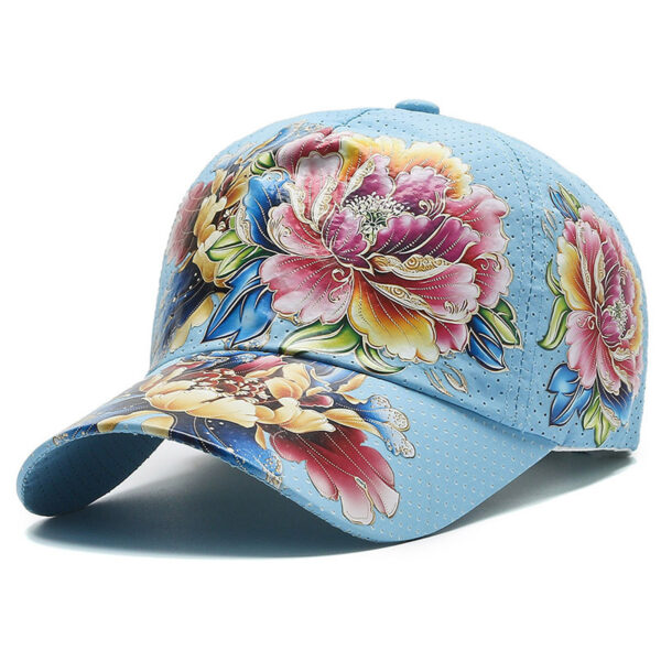 Hat Printing Men's And Women's Same Style Baseball Cap Sun Hat Peaked Cap - Image 8