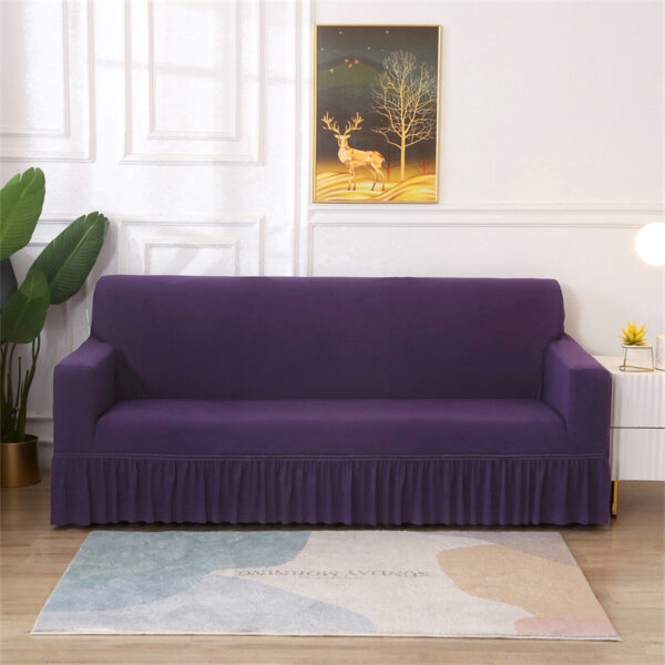 Pure Color Simple Modern Four Seasons Universal Sofa Cover - Image 5