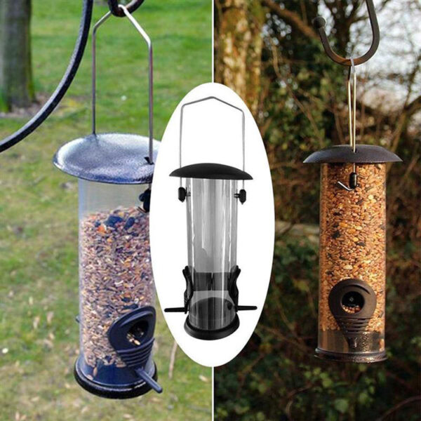 Outdoor Hanging Bird Feeder Automatic Pet Parrot Portable Feeder Dispenser - Image 4