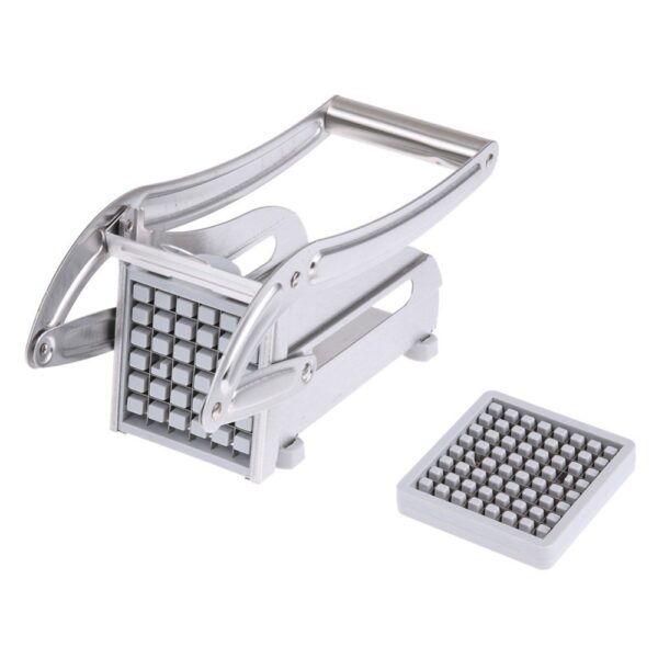 kitchen gadgets 2 Blades Potato Cutter Chopper Stainless French Fries Slicer for kitchen cortador de vegetales Home Kitchen Tool - Image 6