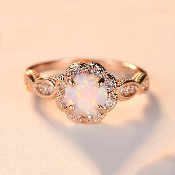 European And American Women's Fashion Resin Hollow Ring - Image 9