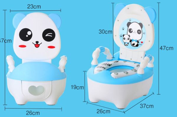 Children's potty baby toilet seat back portable comfort basin - Image 10