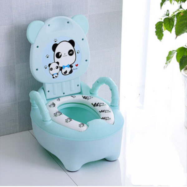 Children's potty baby toilet seat back portable comfort basin - Image 5