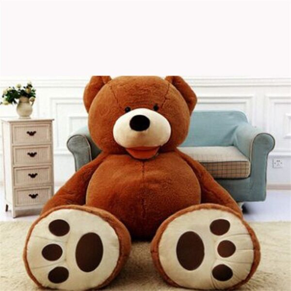 Giant Teddy Bear Plush Toy Huge  Soft Toys  Leather Shell - Image 4