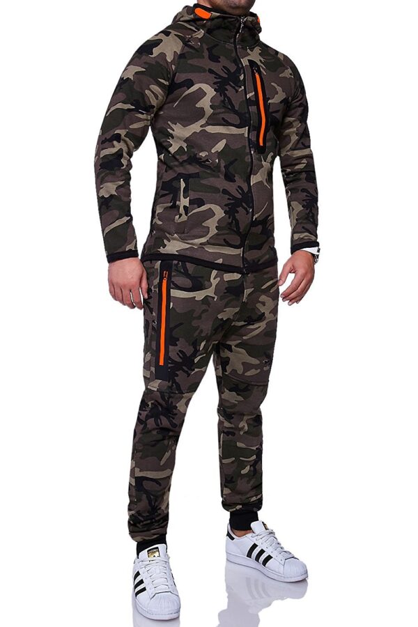 Hoodies camouflage sports suit - Image 4