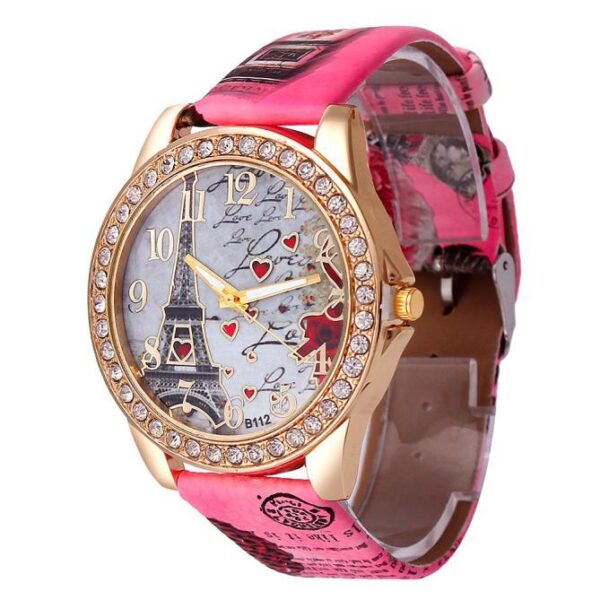 New Vintage Paris Eiffel Tower Women's Quartz Watch Women Girls Ladies Students Casual Wristwatch Relojes - Image 9