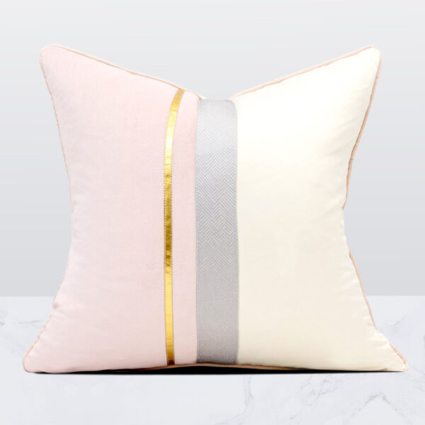 Light Luxury Pillow Cushion Home Model Home Nordic Simple Velvet - Image 2