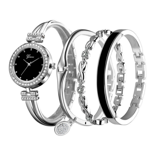 Ladies Fashion Quartz Watch Four-piece suit - Image 5