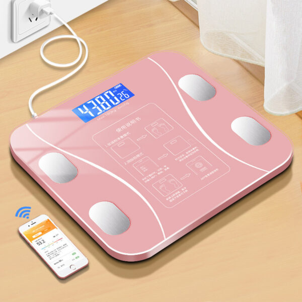 Usb Rechargeable Weight Scale Body Fat Scale Healthy Body Scale - Image 5