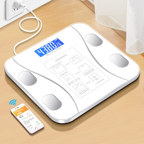 Usb Rechargeable Weight Scale Body Fat Scale Healthy Body Scale - Image 6