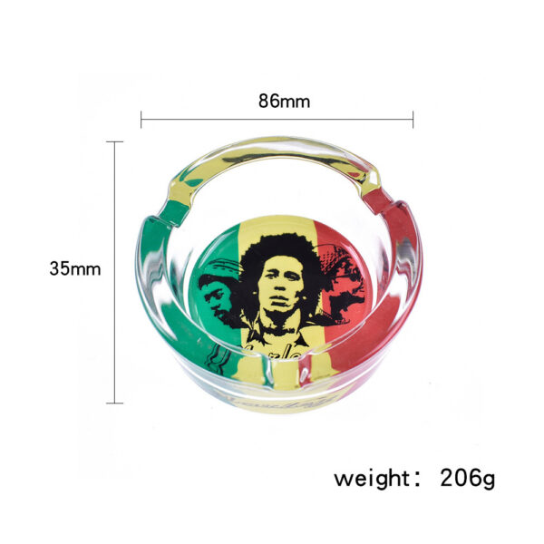 New Product Glass Ashtray, Creative Personality, Indigenous Ashtray, Cartoon Ashtray, Smoking Accessories - Image 4