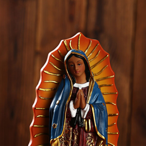 Beautiful Our Lady Of Guadalupe Virgin Mary Statue - Image 4