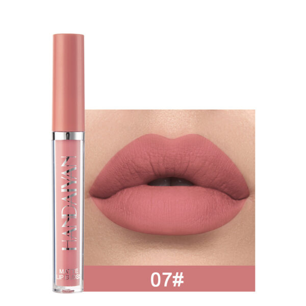 Matte Non-stick Cup Lip Gloss, Non-fading Matte Liquid Lipstick - Image 2