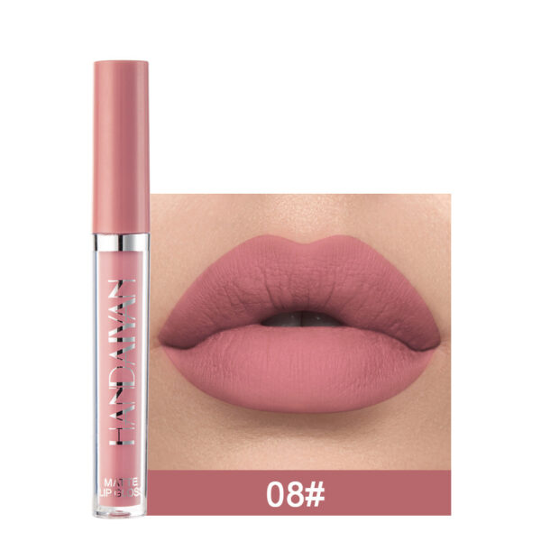 Matte Non-stick Cup Lip Gloss, Non-fading Matte Liquid Lipstick - Image 3