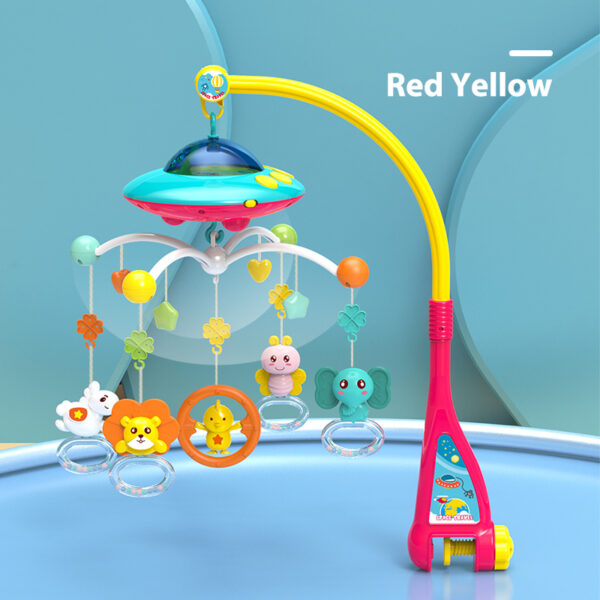 Baby Crib Bell Music Rotating Educational Toy - Image 3