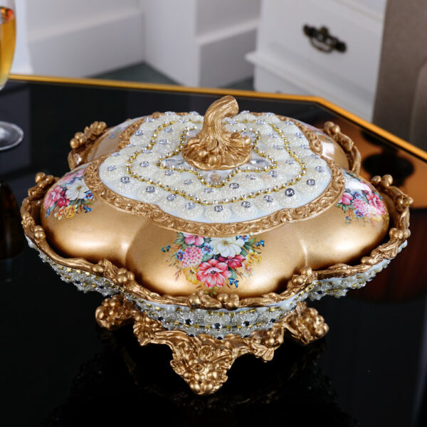 European-style High-end Fruit Compote Set Multi-layer Household Dried Fruit Plate - Image 8