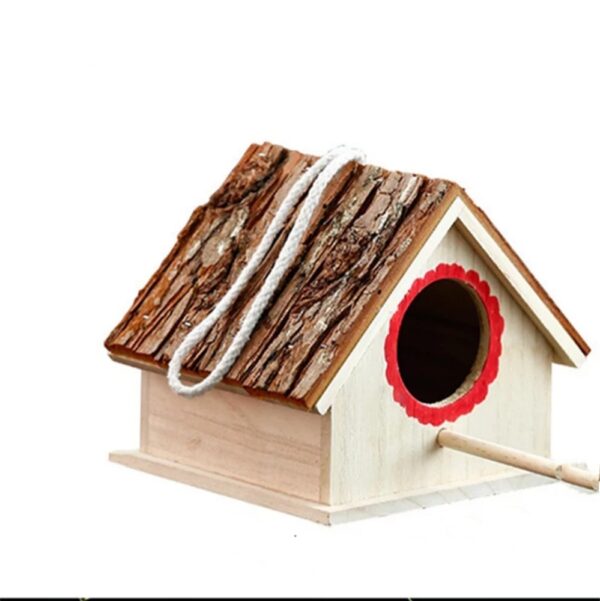 Bird House Bird Nest Outdoor Tree Parrot Breeding Box - Image 3