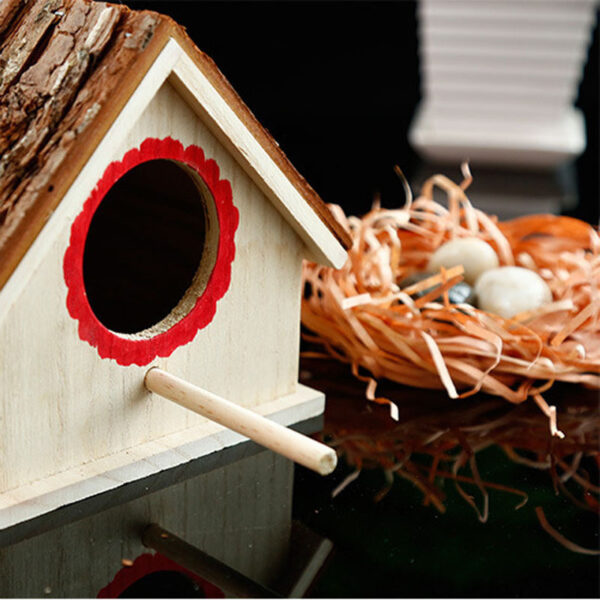 Bird House Bird Nest Outdoor Tree Parrot Breeding Box - Image 6