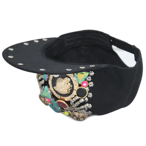 Magic Claw Leopard Head Multi-rivet Sewing Hip Hop - Image 2