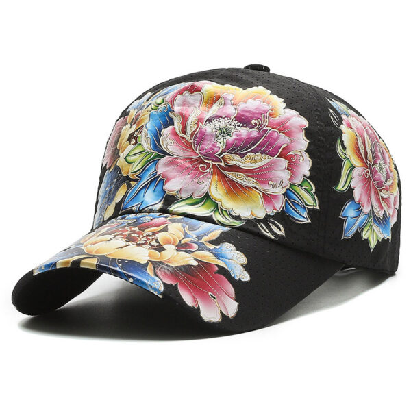 Hat Printing Men's And Women's Same Style Baseball Cap Sun Hat Peaked Cap - Image 6