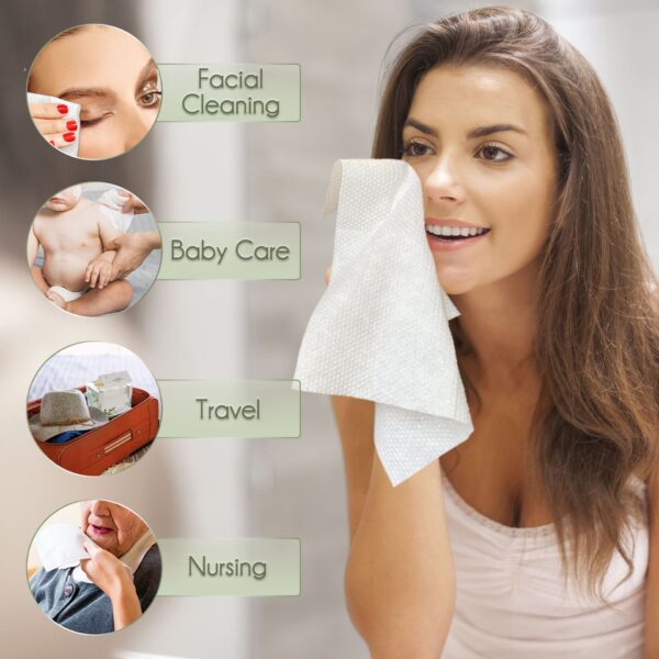 Portable Travel Disposable Face Wash - Image 6