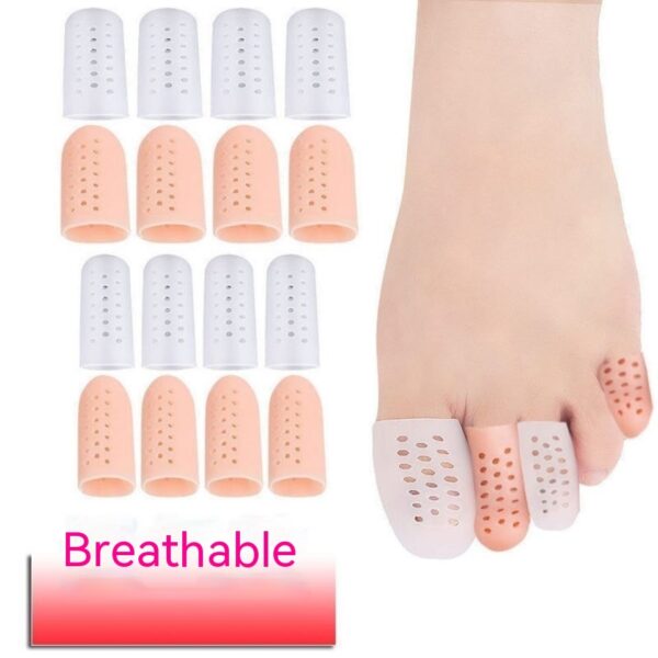 Big Toe Protective Cover High Heels Protective Tube Small Toe Cover Silicone Thumb Sheath - Image 6