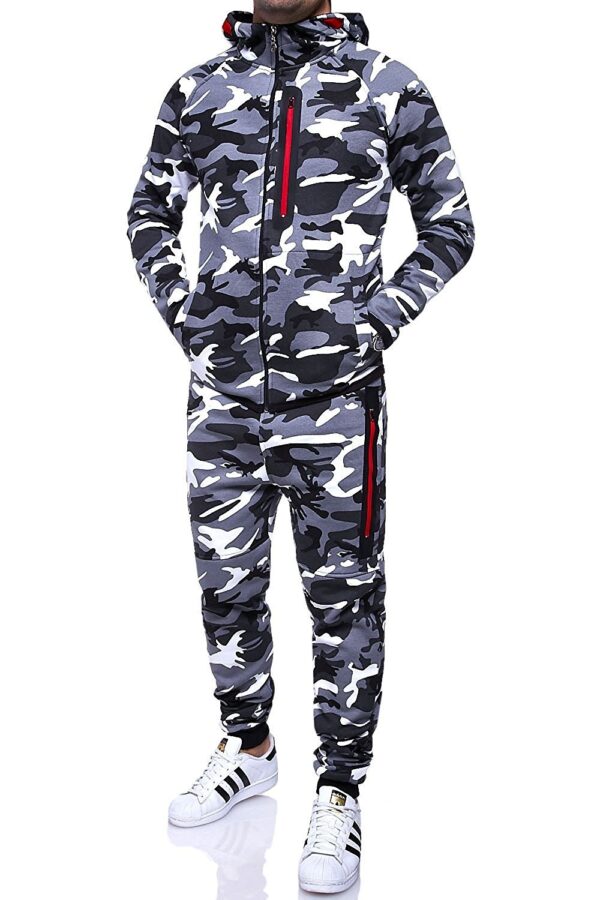 Hoodies camouflage sports suit - Image 3