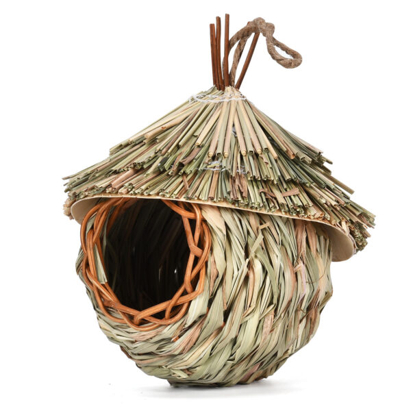 Creative Hanging Straw Bird Nest Manual Environment Layout - Image 5