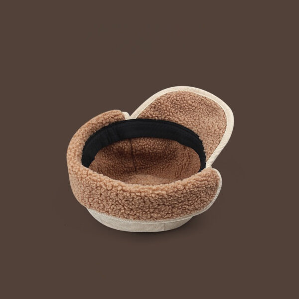 Internet Celebrity Ins Cashmere Thick Warm Duck Tongue Earflaps Cap - Image 7