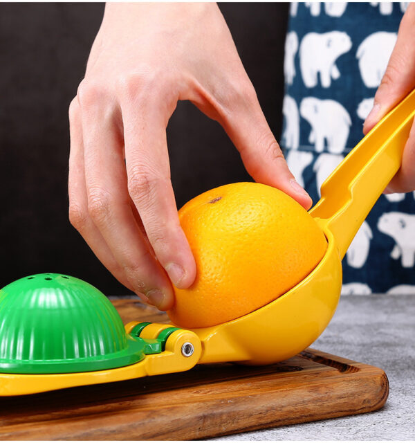 Stainless Steel Clip Manual Juicer Fruit Squeezer - Image 3