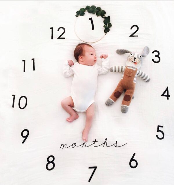 Newborn baby baby photo background cloth - Image 9