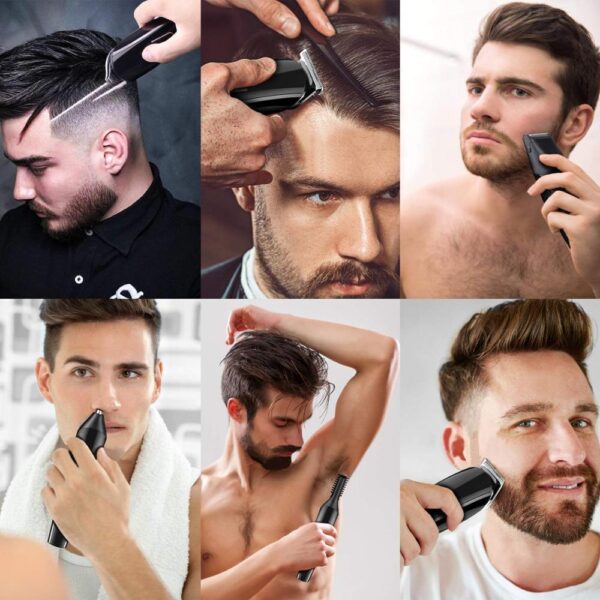 Hair trimmer electric clipper shaver beard shaving machine - Image 7