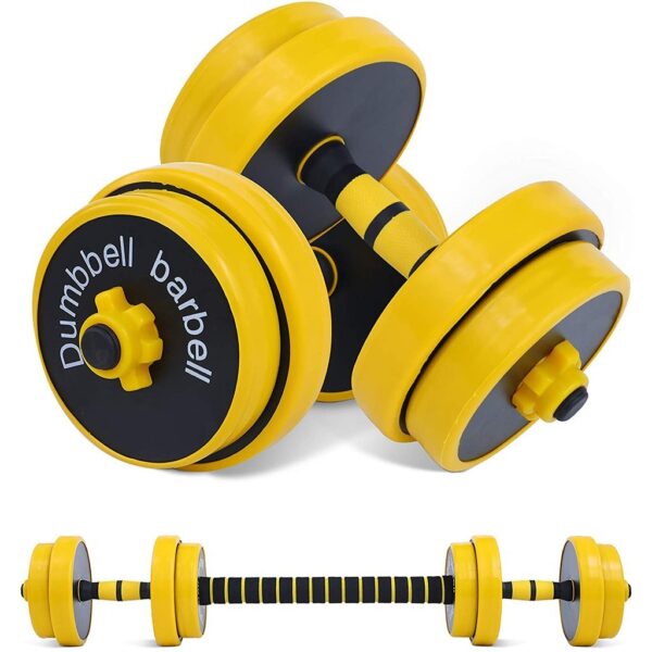 Adjustable Dumbbell Barbell Weight Pair, Free Weight, Multifunction, Home - Image 7