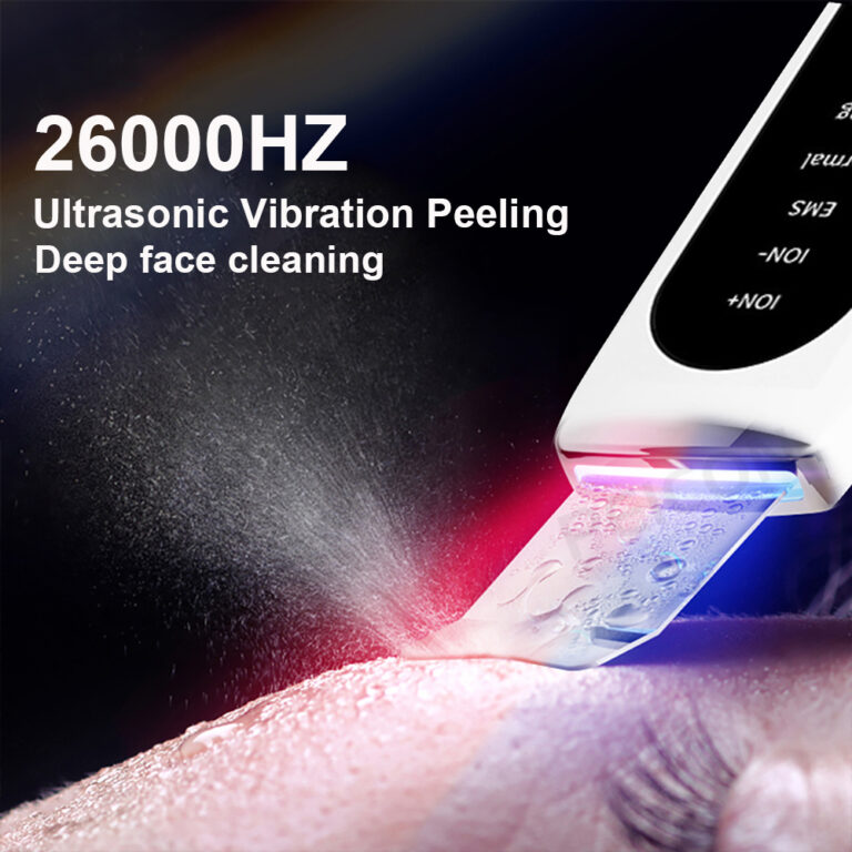 Shovel Skin Blackhead Ultrasonic Beauty Microcurrent Color Light - Image 5