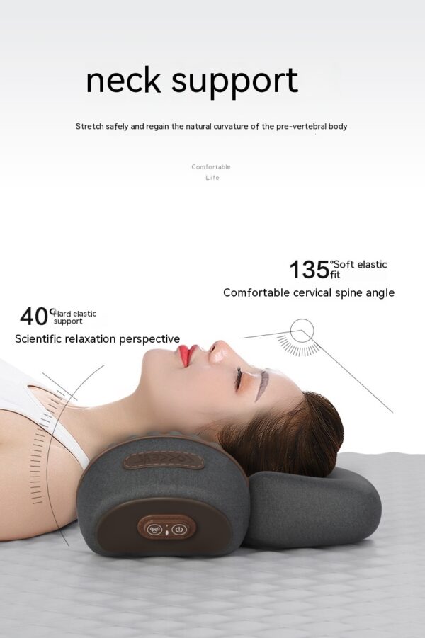 Cervical Pillow Cervical Spine Care For Sleep Massage Spine Heating Compress Neck Pillow - Image 4