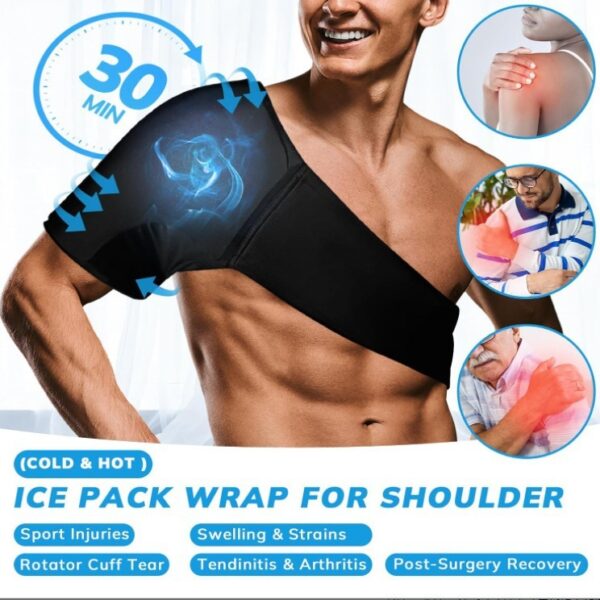 Multi-part Cold And Hot Compress Shoulder Pad Hip Pad Knee Pad Solid Gel Bag Multi-purpose Multifunctional - Image 4