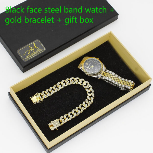 Wristwatch Glasses New Men's Watch Business Foreign Trade Sunglasses Watch Gift Box Suit - Image 7