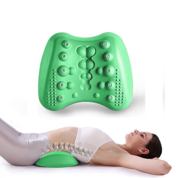 Lumbar Support Pillow For Lower Back Pain Relief Lower Back Stretcher Massager For Chronic Lumbar Pain Relief & Herniated Disc - Image 8